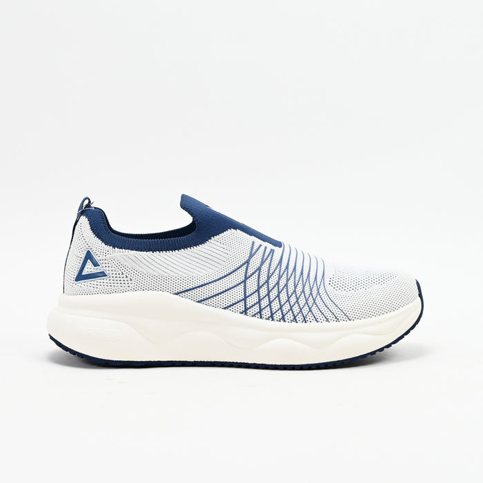 PEAK Casual Shoes, White/Navy