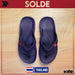 CLAQUETTE AA124M NAVY BLUE