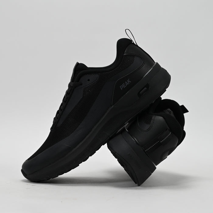 PEAK Walking Shoes, All Black