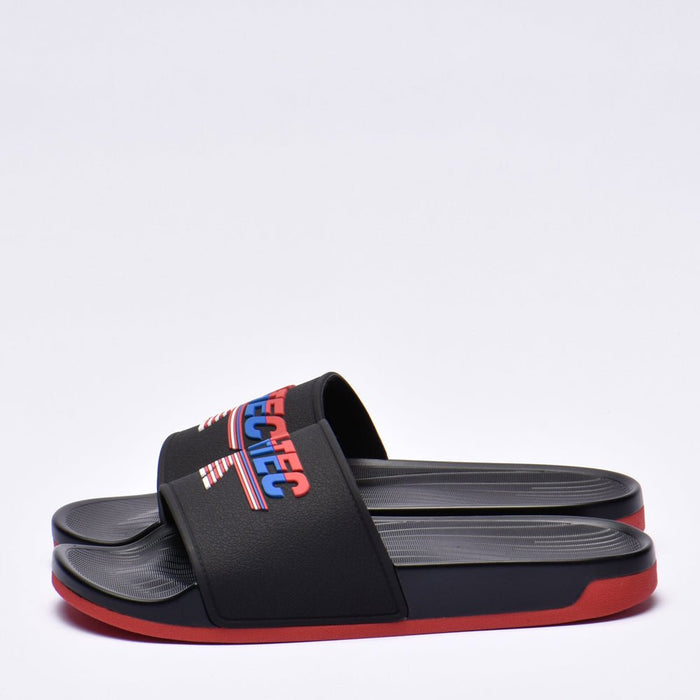 HI TEC HERITAGE SLIDE BLACK RED BLUE
