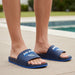 HI TEC HERITAGE SLIDE NAVY VALLARTA