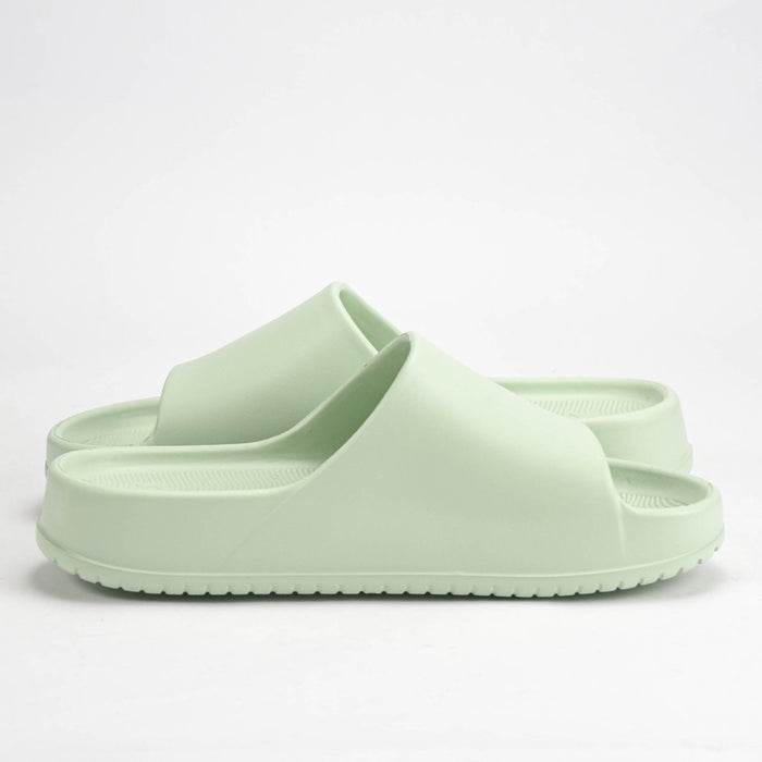 PEAK CLAQUETTES SLIPPERS_Bean green