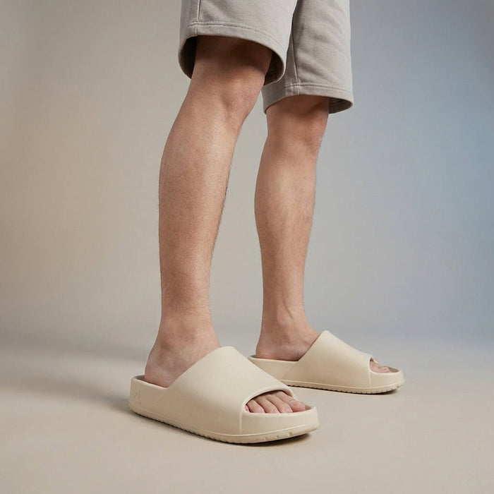 PEAK CLAQUETTES SLIPPERS_Canvas White