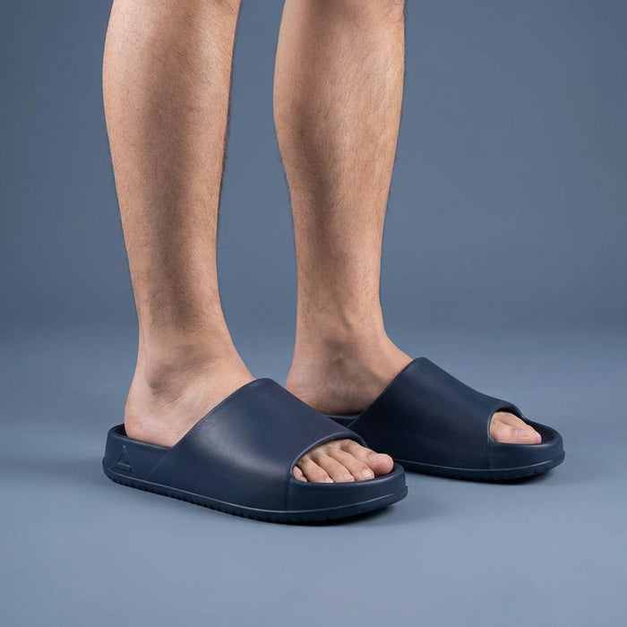 PEAK CLAQUETTES SLIPPERS _Navy