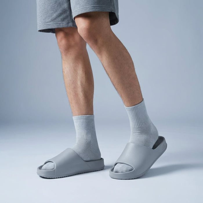 PEAK CLAQUETTES SLIPPERS_STONE GRAY