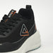 PEAK CUSHION RUNNING SHOES - BLACK/LT.GREY