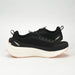 PEAK CUSHION RUNNING SHOES - BLACK/WHITE