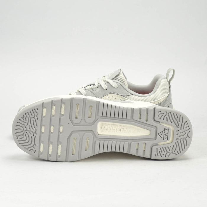 PEAK SPORTS SHOES - WHITE/GREY