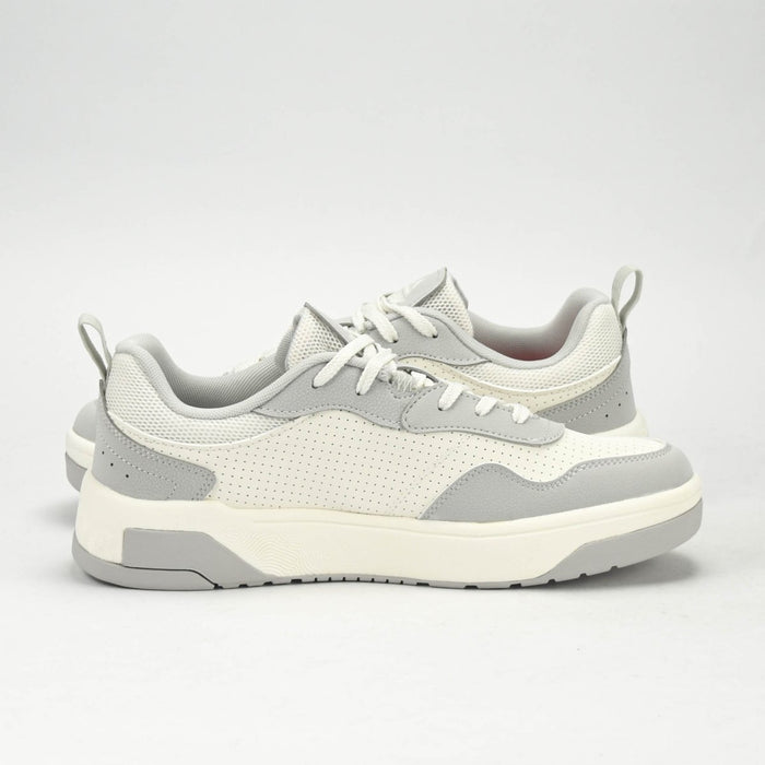 PEAK SPORTS SHOES - WHITE/GREY