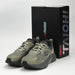 PEAK TRAINING RUNNING SHOES - ASPHALT GREEN/MAGNETIC GREY