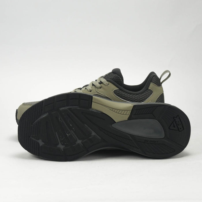 PEAK TRAINING RUNNING SHOES - ASPHALT GREEN/MAGNETIC GREY