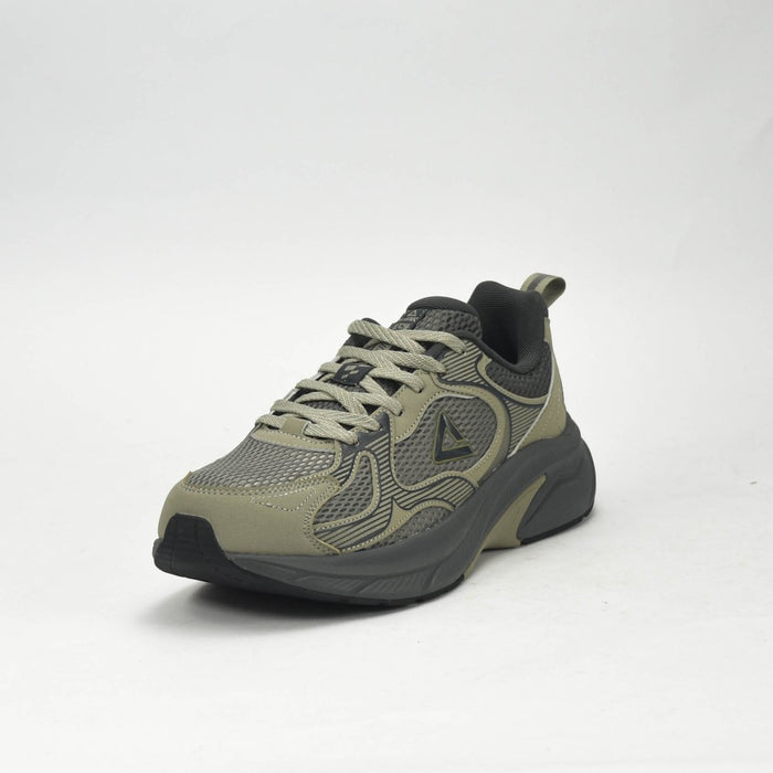 PEAK TRAINING RUNNING SHOES - ASPHALT GREEN/MAGNETIC GREY
