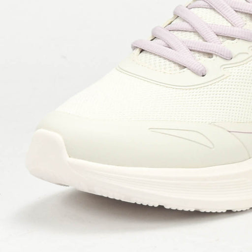 PEAK TRAINING RUNNING SHOES - WHITE/PURPLE