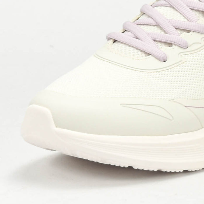 PEAK TRAINING RUNNING SHOES - WHITE/PURPLE